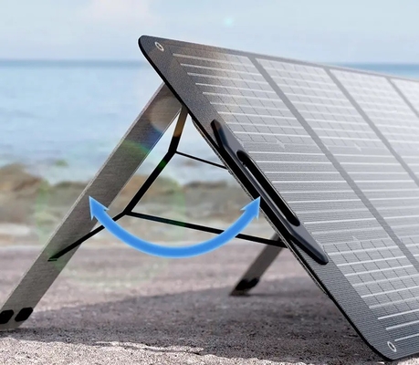 Il nero completo impermeabile di carico flessibile del pannello solare pieghevole di Mini Outdoor 100w