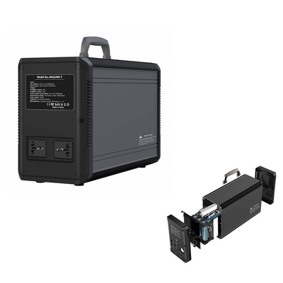 backup portatile solare dell'alimentazione elettrica del generatore solare di 1380Wh Lifepo4