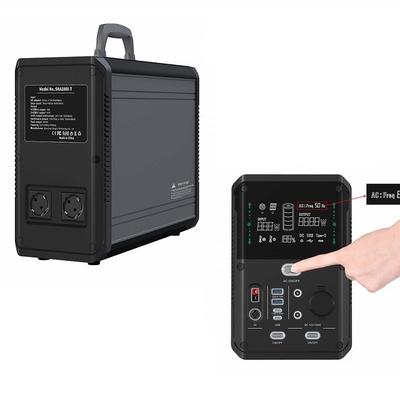 Centrale elettrica portatile della centrale elettrica portatile della batteria Lifepo4 per il frigorifero 1000wh