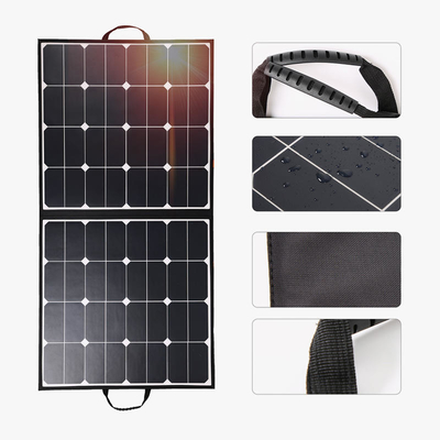 batteria pieghevole del caricatore del pannello solare di 18V 32v 100w per l'OEM delle barche