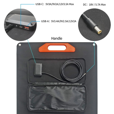 pannello solare della Banca di potere del caricatore di 100w Etfe per Summer Camping Van RV