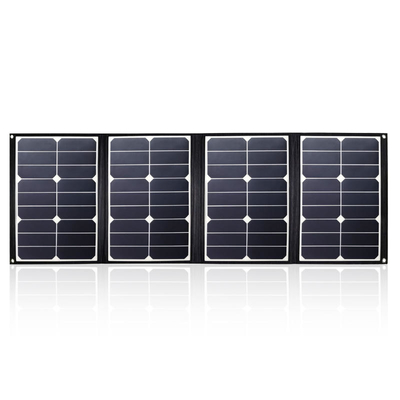 Caricatore pieghevole portatile del pannello solare 80w di PVDF con l'uscita di USB e di CC