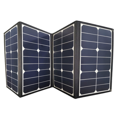 Caricatore pieghevole portatile del pannello solare 80w di PVDF con l'uscita di USB e di CC