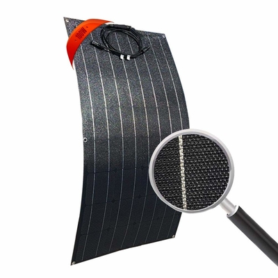 Modulo solare del pannello solare monocristallino flessibile impermeabile da 100 watt mono per rv