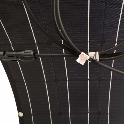 Modulo solare del pannello solare monocristallino flessibile impermeabile da 100 watt mono per rv