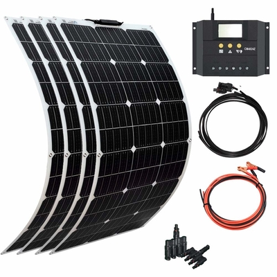 Pannello solare amorfo flessibile monocristallino 100W 12V 400W 40A
