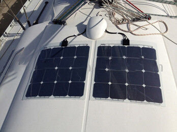 modulo solare monocristallino dei pannelli solari flessibili sottili di 12V 110W per il crogiolo di automobile