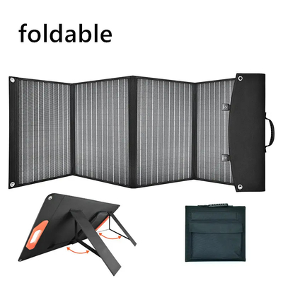 Pannello a celle solari pieghevole del pannello solare 100W 18v 5 della volta flessibile per all'aperto domestico