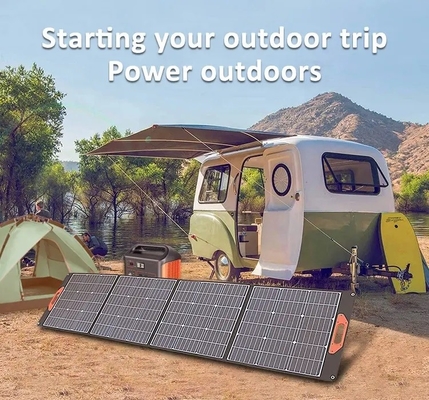 Mono pannello solare pieghevole portatile del pannello solare 200W delle pile solari con l'uscita di USB