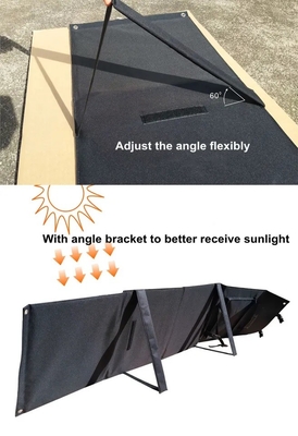 pannello solare pieghevole di 18V 100w per il sistema di campeggio solare del pannello solare