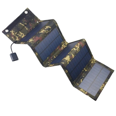 Pannelli solari pieganti portatili impermeabili mini 15W USB per la batteria del telefono cellulare