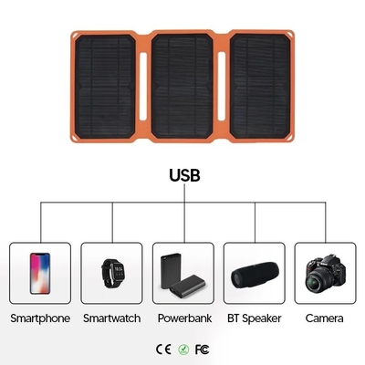 Il portatile impermeabile all'aperto di Mini Small Solar Panel 15W ha piegato Sola Panels