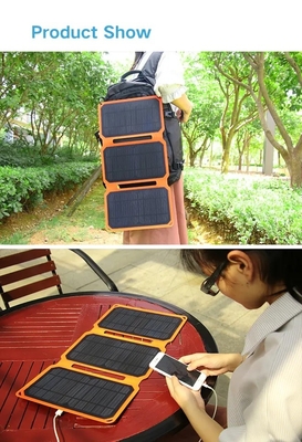 Il portatile impermeabile all'aperto di Mini Small Solar Panel 15W ha piegato Sola Panels