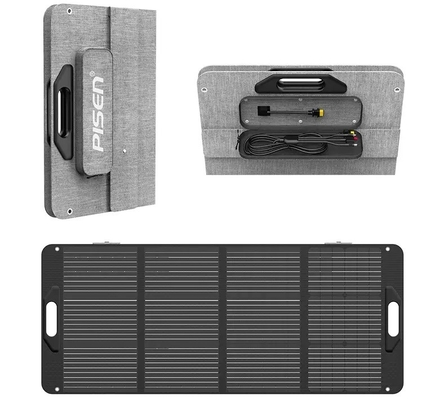 Il nero completo impermeabile di carico flessibile del pannello solare pieghevole di Mini Outdoor 100w