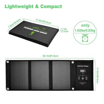 Mini Foldable Solar Panel 120w per Smartphone/macchina fotografica/PSP/Banca di potere