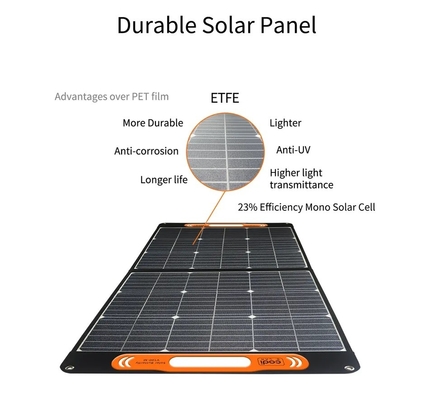 100w - pannello solare pieghevole di piegatura del pannello solare 300w per il generatore della centrale elettrica