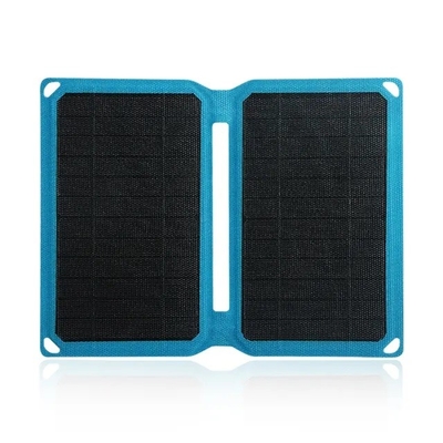 pannello solare pieghevole portatile 10W caricabatterie per campeggio viaggi escursioni