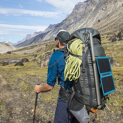 pannello solare pieghevole portatile 10W caricabatterie per campeggio viaggi escursioni