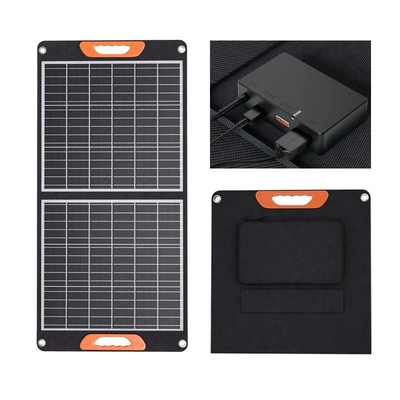 60W 100W 150W pannelli solari portatili pieghevoli 200W per campeggi all'aperto