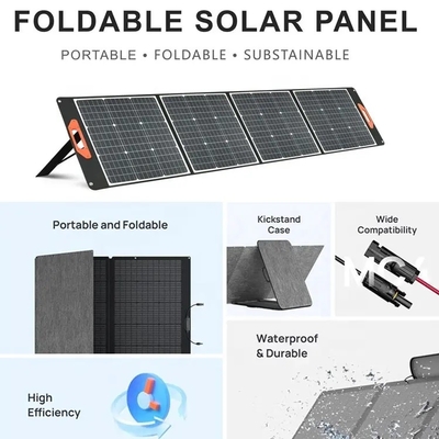 Nuovi corredi solari di campeggio pieganti portatili del caravan del pannello solare 100W 200W del carport di alta efficienza 120w con le uscite di USB