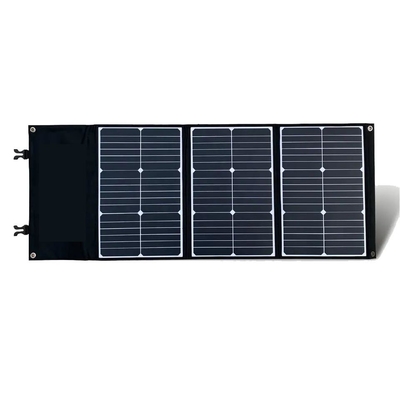 pannello solare pieghevole borsa di mano centrale elettrica portatile energia solare 6 pieghevole ETFE 60W 110w 220w