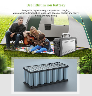 Sinusoide pura di CA del gruppo elettrogeno solare portatile all'aperto 96000mAh di emergenza 300W