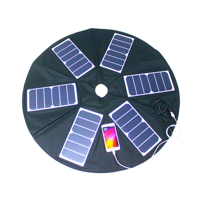 Caricatore pieghevole 39w del pannello solare dell'ombrello portatile impermeabile con l'uscita del Usb 2