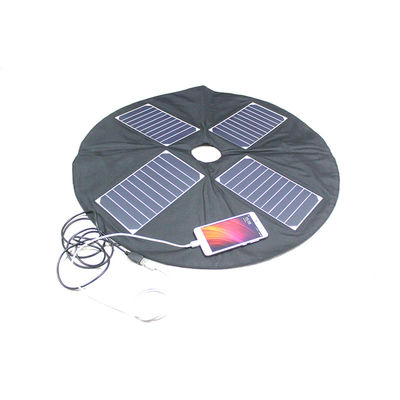 Caricabatteria da pannello solare per ombrello impermeabile da 20w con 2 uscite Usb