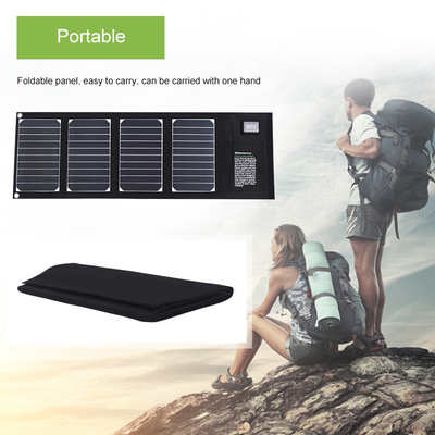 Caricatore pieghevole portatile del pannello solare IPX4 20 watt con l'uscita del Usb 2