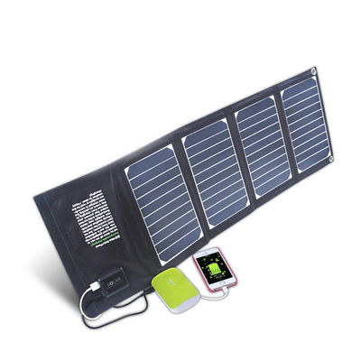 Caricatore pieghevole portatile del pannello solare IPX4 20 watt con l'uscita del Usb 2