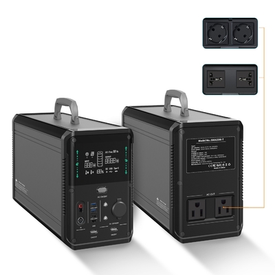 corredi portatili di 1380Wh 3000W Mini Solar Panel Generator System