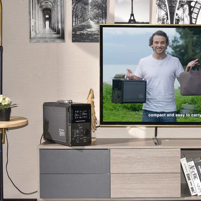 1380Wh tassa rapida portatile del generatore USB-C della centrale elettrica di emergenza della casa rv