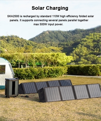 Alto potere Mini Generator alimentato solare ricaricabile 4000W con l'uscita di CA