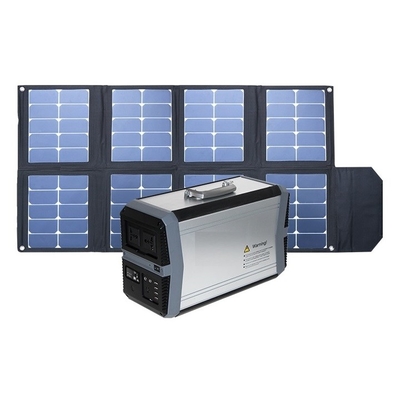 sistema solare portatile del generatore della centrale elettrica di 1000W Li-Ion Battery MPPT per la casa