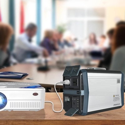 Centrale elettrica solare del generatore di potere portatile della batteria al litio sistema energetico di 1500 watt