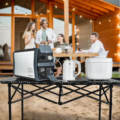 Stazione di ricarica portatile con inverter a onda sinusoidale pura da 1000w per il campeggio