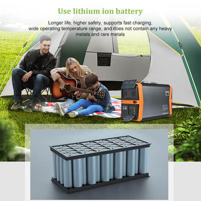 Pacchetto della batteria al litio della stazione 1503Wh 12v del generatore solare di CA 110v 220v