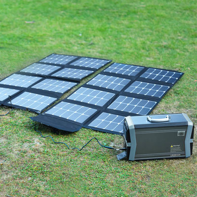 Pacchetto della batteria al litio della stazione 1503Wh 12v del generatore solare di CA 110v 220v