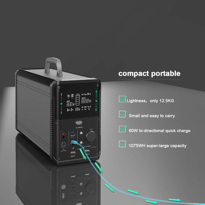 Generatore di sostegno di campeggio del sistema di energia solare di emergenza LifePO4 per il condizionatore d'aria di rv