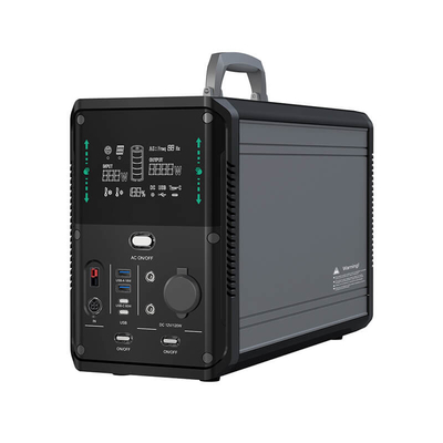 generatore solare all'aperto portatile di 1500w 1380Wh per il rifornimento di alimentazione di emergenza domestico di campeggio