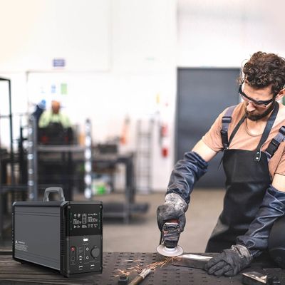 Centrale elettrica portatile 1500w dell'invertitore CPAP di CA del generatore del litio della batteria Lifepo4