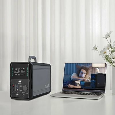 Centrale elettrica portatile 1500w dell'invertitore CPAP di CA del generatore del litio della batteria Lifepo4