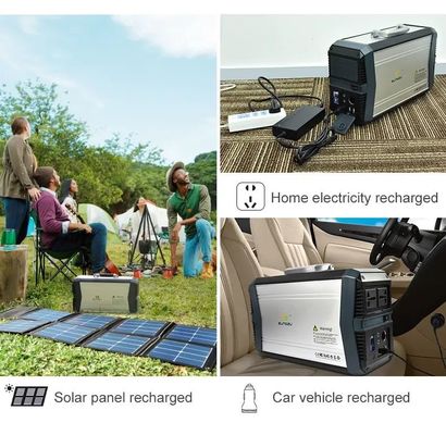 Un generatore elettrico-solare mobile all'aperto 532wh da 1000 watt con lo schermo di OLED