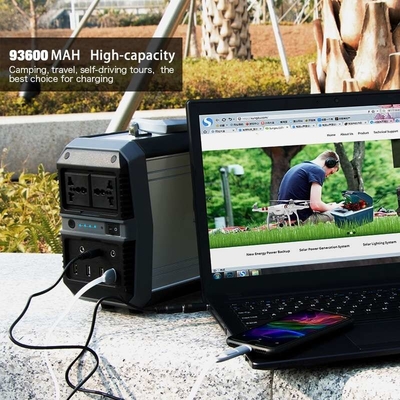 generatore di 300W BMS Outdoor Portable Solar per l'impianto di alimentazione di campeggio di potere