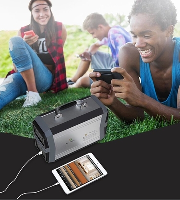 Generatore portatile della centrale elettrica di CA della batteria al litio ricaricabile per l'emergenza 300W dell'automobile