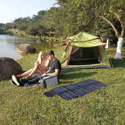 generatore di 300W BMS Outdoor Portable Solar per l'impianto di alimentazione di campeggio di potere