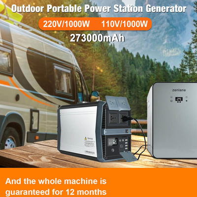 1000w piccolo generatore portatile della centrale elettrica 220v con il pannello solare