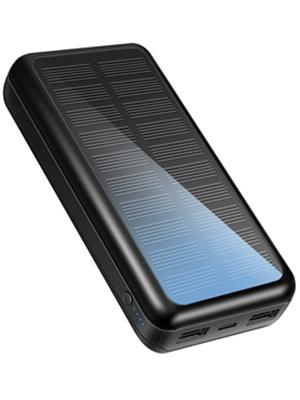 IPX5 pacchetto portatile alimentato solare della batteria del caricatore 30000mAh per IPhone 1